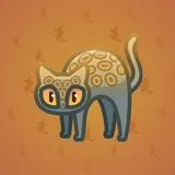 Scared Cat #10158