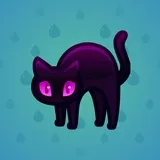 Scared Cat #10164 Scared Cat #10164