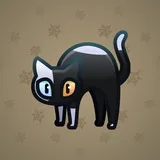 Scared Cat #1020