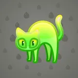 Scared Cat #10208 Scared Cat #10208