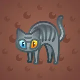 Scared Cat #10231