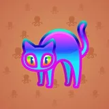 Scared Cat #10241