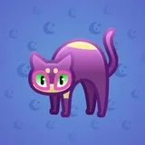 Scared Cat #10287 Scared Cat #10287