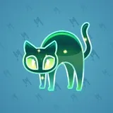 Scared Cat #10358 Scared Cat #10358