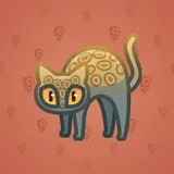 Scared Cat #10360