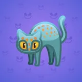 Scared Cat #1038
