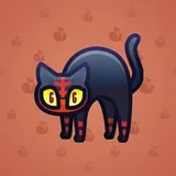 Scared Cat #10388 Scared Cat #10388