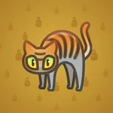 Scared Cat #10431