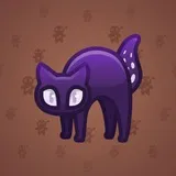 Scared Cat #10454 Scared Cat #10454