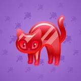 Scared Cat #10488 Scared Cat #10488