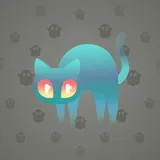 Scared Cat #10503