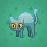 Scared Cat #10535