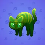 Scared Cat #10556