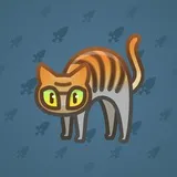 Scared Cat #10564
