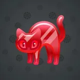 Scared Cat #10777 Scared Cat #10777