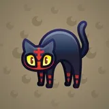 Scared Cat #10778 Scared Cat #10778