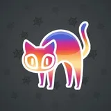 Scared Cat #10790 Scared Cat #10790