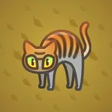 Scared Cat #10801