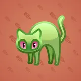 Scared Cat #10854
