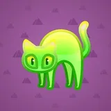 Scared Cat #10890 Scared Cat #10890