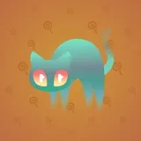 Scared Cat #10896