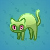 Scared Cat #11029