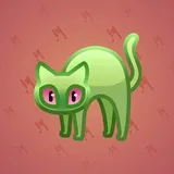 Scared Cat #1107