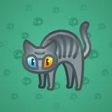 Scared Cat #11211