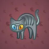 Scared Cat #11292