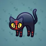Scared Cat #11298
