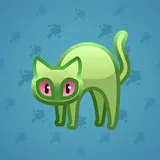 Scared Cat #11350 Scared Cat #11350