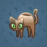 Scared Cat #11387