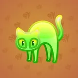 Scared Cat #11403 Scared Cat #11403