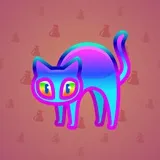 Scared Cat #11509