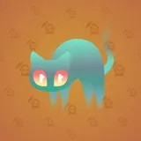 Scared Cat #11566