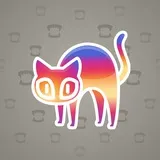 Scared Cat #11676 Scared Cat #11676