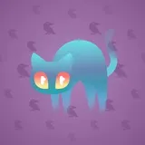 Scared Cat #11701 Scared Cat #11701