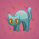 Scared Cat #11723