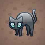 Scared Cat #11780 Scared Cat #11780