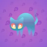 Scared Cat #11819