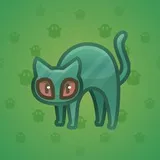 Scared Cat #11874