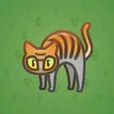 Scared Cat #11894