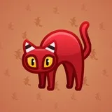 Scared Cat #11918