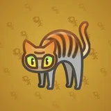 Scared Cat #12010