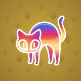 Scared Cat #12055 Scared Cat #12055