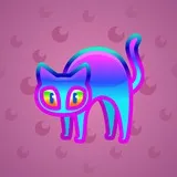 Scared Cat #12062