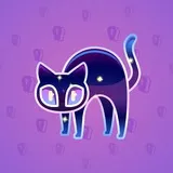 Scared Cat #12075