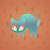 Scared Cat #1208