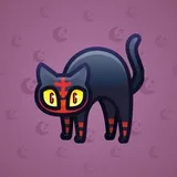 Scared Cat #12116