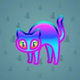 Scared Cat #12164
